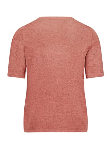 Betty Barclay Strickpullover kurzarm in Light Mahogany