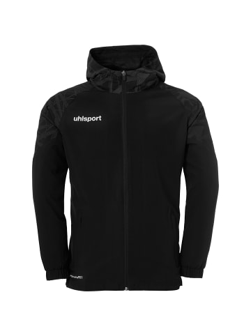 uhlsport  Kapuzenjacke GOAL 25 EVO WOVEN HOOD JACKET in schwarz/anthra