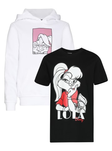 Mister Tee Sweat & Fleece - Hoody in black+white