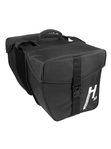 Haberland Doppeltasche Basic M 3.0 in schwarz