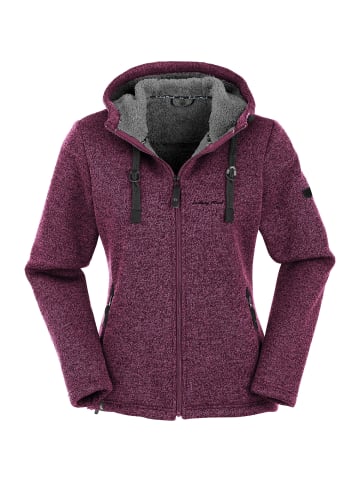 Maul Sport Strickfleece Jacke Chieming in Bordeaux