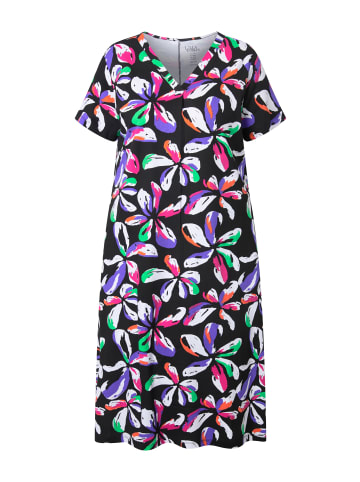 Ulla Popken Midikleid in schwarz