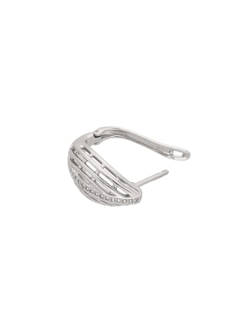 IZIA Women Hoop Earrings in Silver