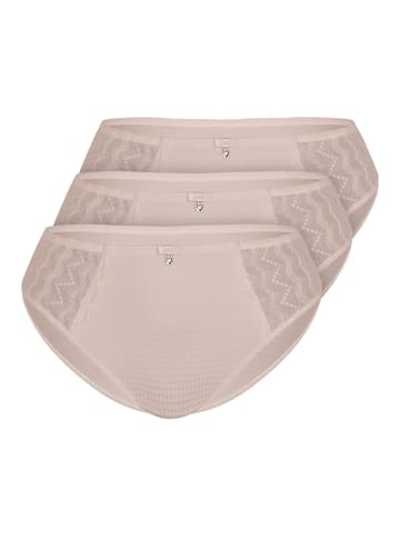 Sassa 3er Pack Slip in nude