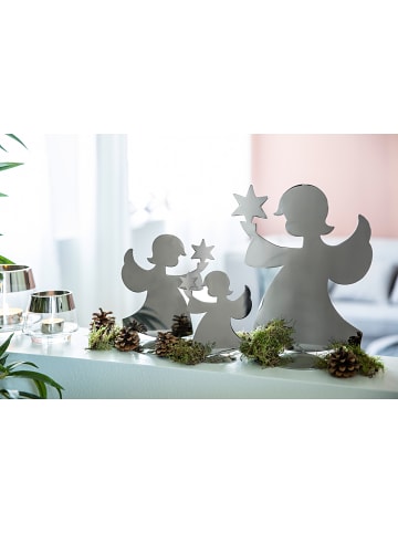 Fink Figur "Holyworker" in Silber - H. 20 cm - B. 9 cm