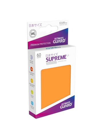 Ultimate Guard Kartenhüllen Supreme UX Japanische Größe in Orange