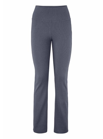 Hessnatur Rib Leggings in schieferblau