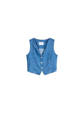 Marc O'Polo DENIM Denim Indoor Vests, Drawstring, Tru in Light Blue Multi