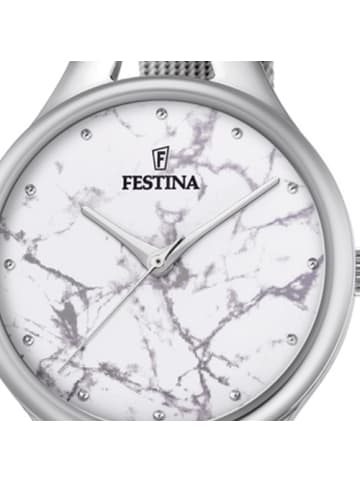 Festina Analog-Armbanduhr Festina Mademoiselle silber mittel (ca. 32mm)