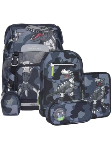 BECKMANN Beckmann Schulranzenset Classic 22 - 6-Tlg. Set Camo Rex