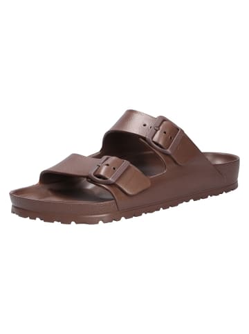 Birkenstock Tieffußbett Pantolette in braun