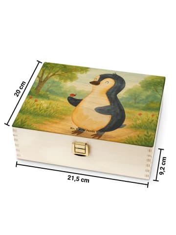 Mr. & Mrs. Panda Tee Organizer Pinguin Marienkäfer Design ohne S... in Weiß