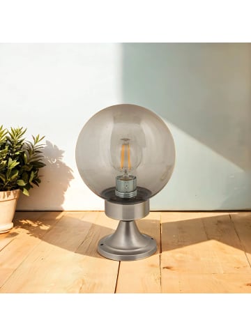 Licht-Erlebnisse Wegeleuchte (B)20 x (L)20 x (H)30 cm in Nickel matt RauchschwarzNickel matt Rauchschwarz