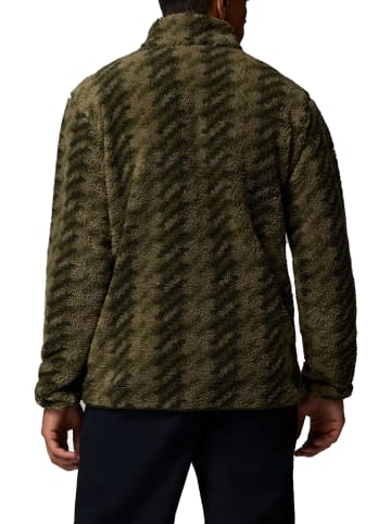 Columbia Sweatshirt Rugged Ridge High Pile Half Zip in grün