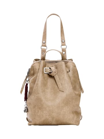 Desigual Rucksack 'Half Logo Luena' in beige
