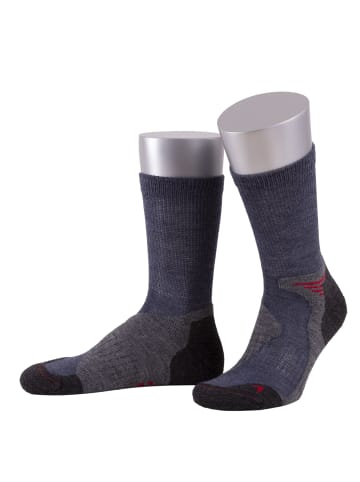 JD J. Dirks Outdoor-Funktions-Wollsocken OD40 in jeansblau (07)