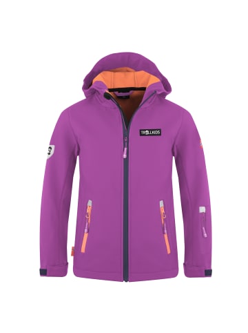 Trollkids Softshelljacke Oslofjord in mallow pink