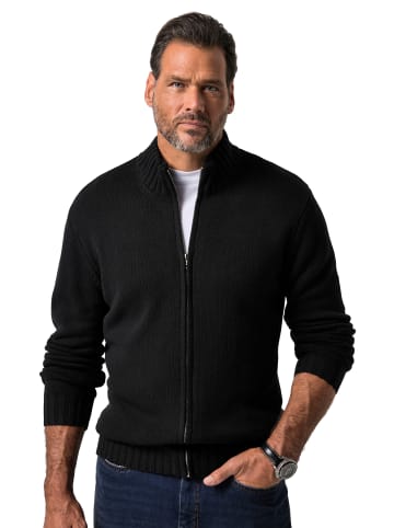 Strickjacke in schwarz