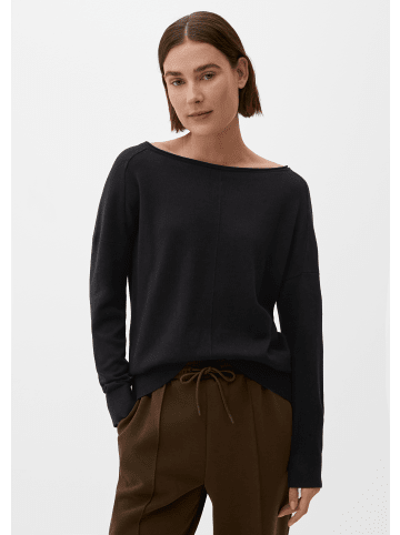 S. Oliver Strickpullover langarm in Schwarz