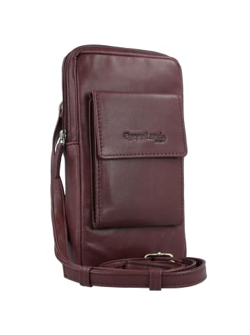 Greenland Nature Nature Soft Handytasche Leder 11 cm in bordeaux