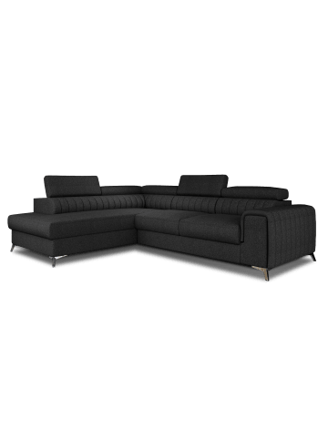 MF Design Lauryn Recamiere Links in Anthrazit -  (L) 205 x (B) 278 x (H) 92 cm