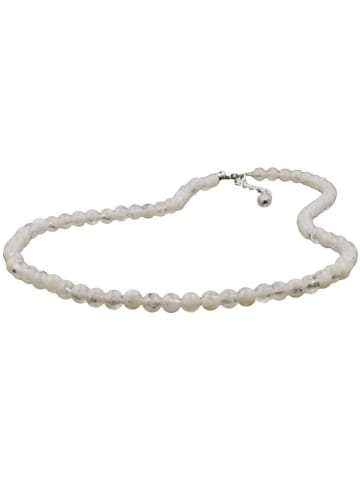 Gallay Kette 6mm Perle kristall-creme 42cm in elfenbeinfarbig