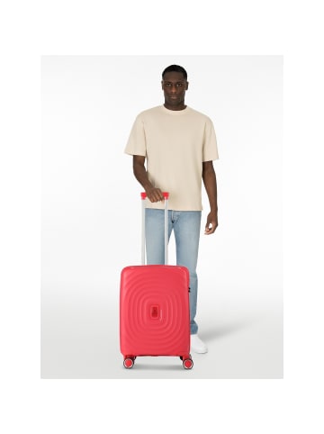 benzi 5751 4 Rollen Kabinentrolley 55 cm in rosa
