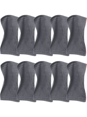 Erwin Müller Frottier Gästetuch 10er-Pack Heidelberg in anthrazit