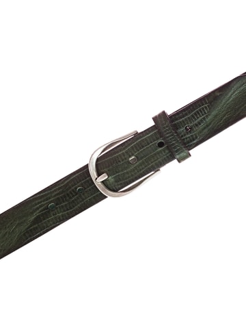 b.belt Gürtel Leder in olive
