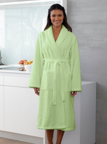 Plantin Bademantel in lindgrün