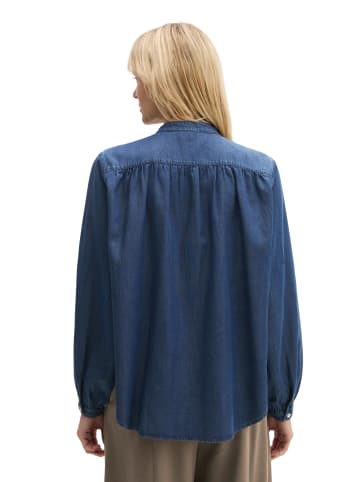 Marc O'Polo Jeansbluse loose in Dark Blue