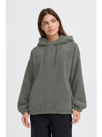 Oxmo Kapuzenpullover OXBERINA HOODIE in Grau