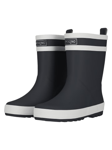 Zigzag Gummistiefel Rubber Boot BOX in 1001 Black
