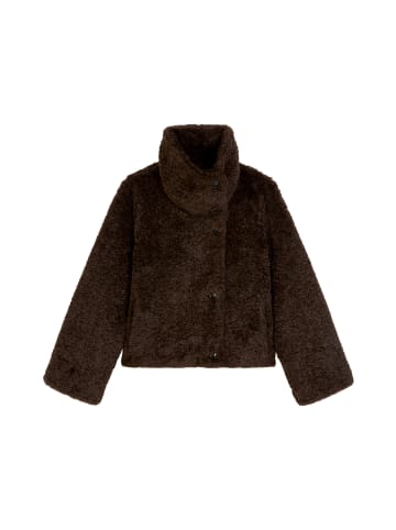 Marc O'Polo Teddyjacke relaxed in shaded brown