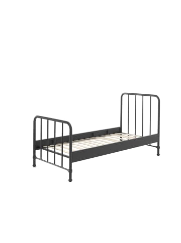 58 aufm Kessel METALLBETT Kay 97x110x206 aus Metall in Schwarz matt