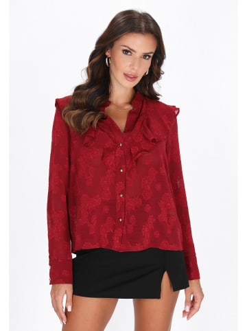 faina Women Blouse in burgundy