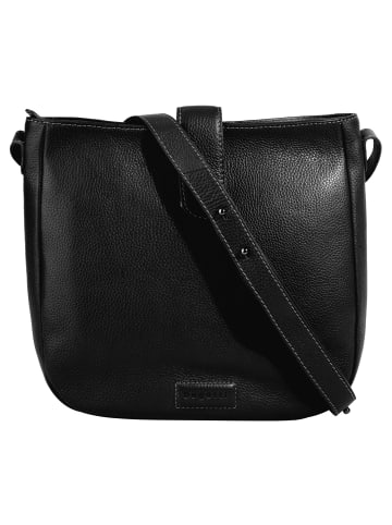 Bugatti Handtasche ELSA echt Leder in schwarz