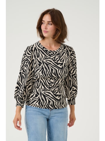Kaffe T-shirt KAivanna Regular fit in Moonstruck/Black Graphic