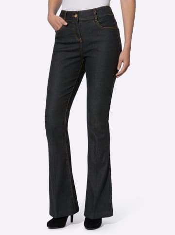 Heine Bauchweg-Hose in black denim