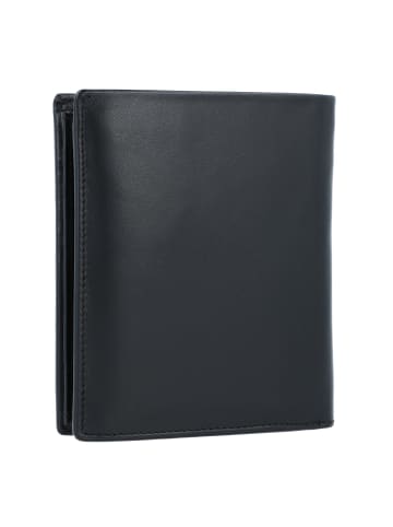 Esquire New Silk Geldbörse Leder 10.5 cm schwarz