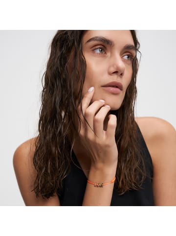 Echtzeit Armband Love Letters in orange