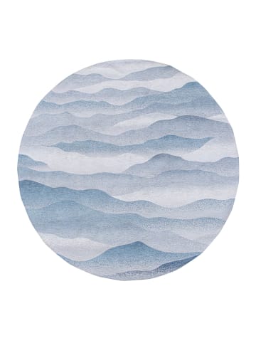 Louis de Poortere Teppich Winter in Blau
