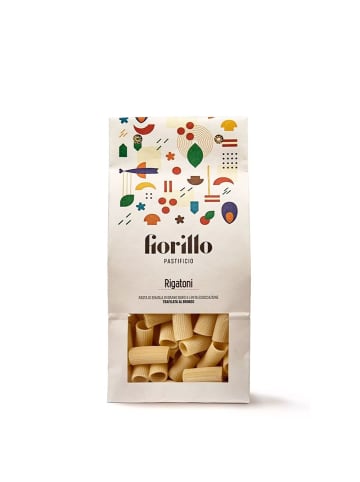 Granar 3 x 500g Handgemachte Rigatoni Pasta von Fiorillo aus Kalabrien