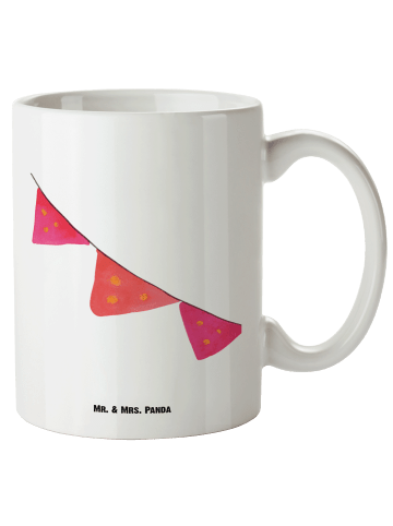 Mr. & Mrs. Panda Keramiktasse Avocado Party ohne Spruch in Weiß