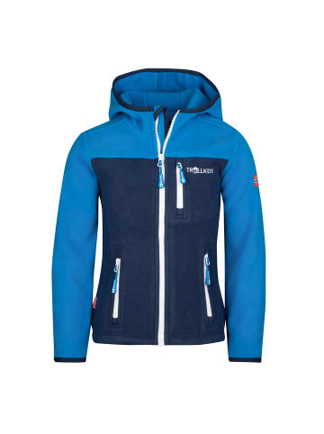 Trollkids Fleecejacke Stavanger in azure blue