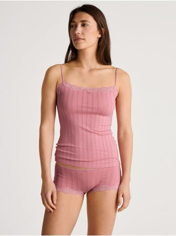 Calida Spaghetti-Top in blush flower