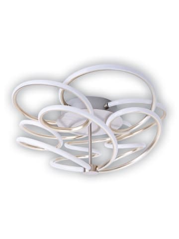 näve LED Deckenleuchte "RIZADO" in stahl-blank - EEK F