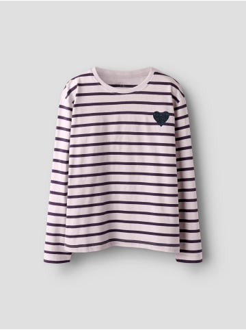 name it Langarmshirt mit Glitzerherz NKFTENISA in tender touch