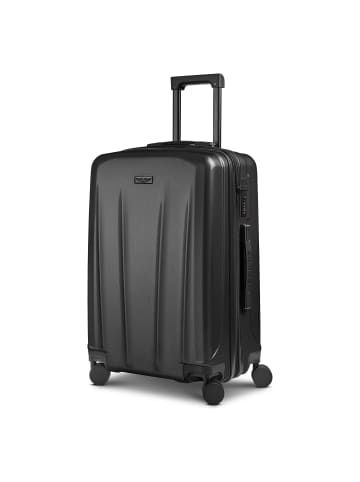 Police New York 4 Rollen Trolley M 62 cm mit Dehnfalte in black