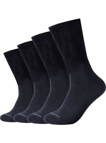 camano Unisex-Socken 4 Paar in marine